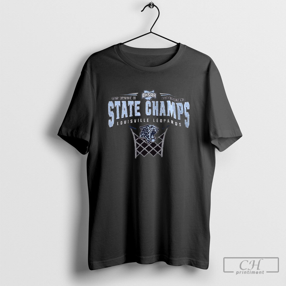 Louisville Leopards 2025 Ohsaa Boys Basketball D3 State Champions