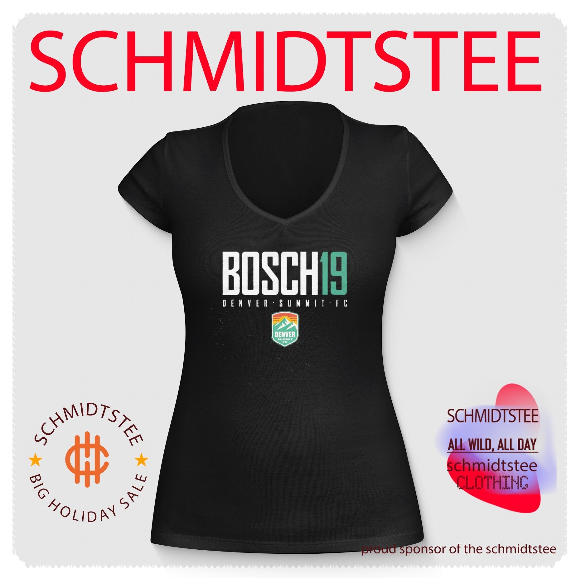 Lourdes Bosch 19 Denver Summit FC Soccer shirt