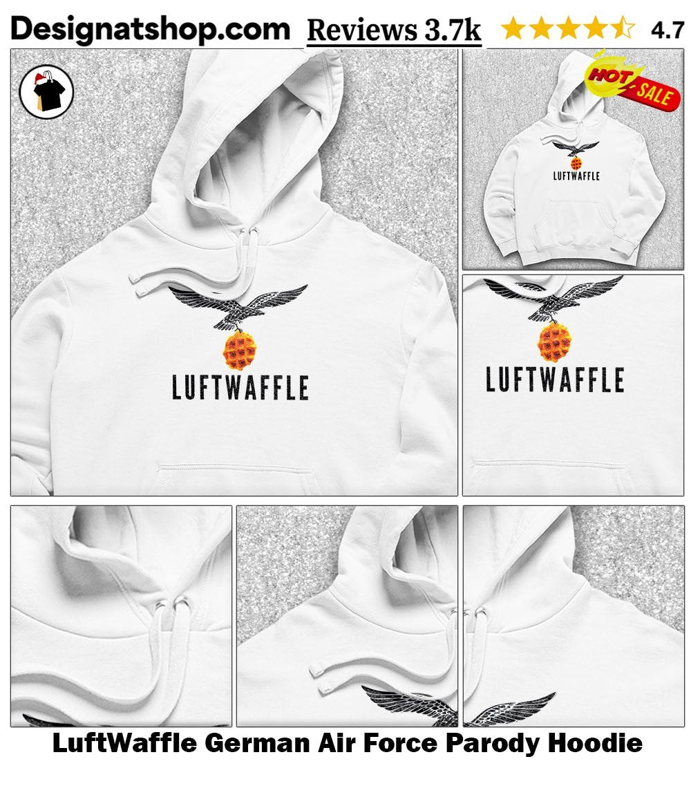 LuftWaffle German Air Force Parody shirt