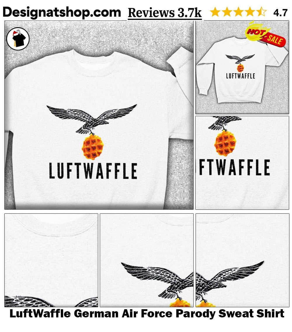LuftWaffle German Air Force Parody shirt