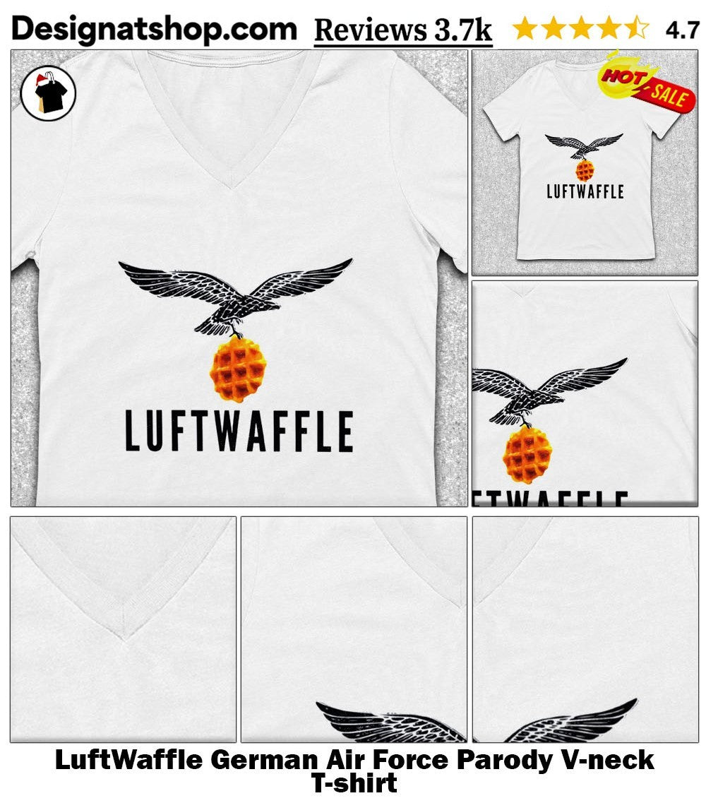 LuftWaffle German Air Force Parody shirt