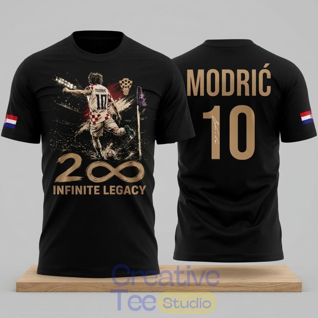 Luka Modric 200 Games Infinite Legacy 2026 World Cup T-Shirt