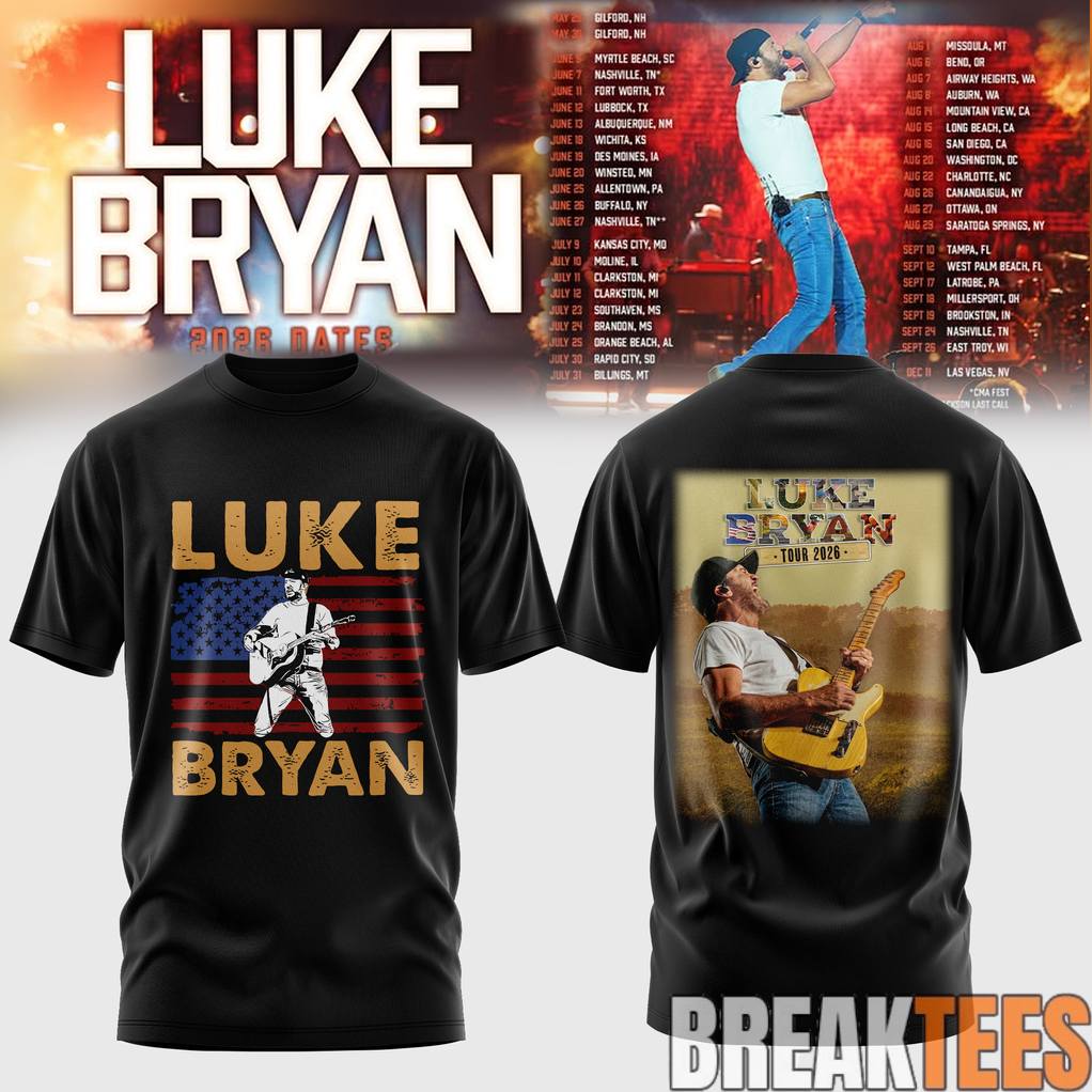 Luke Bryan 2026 Tour Country Night Shirt