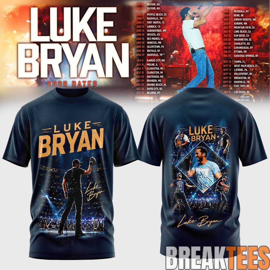 Luke Bryan 2026 Tour Country Night Shirt