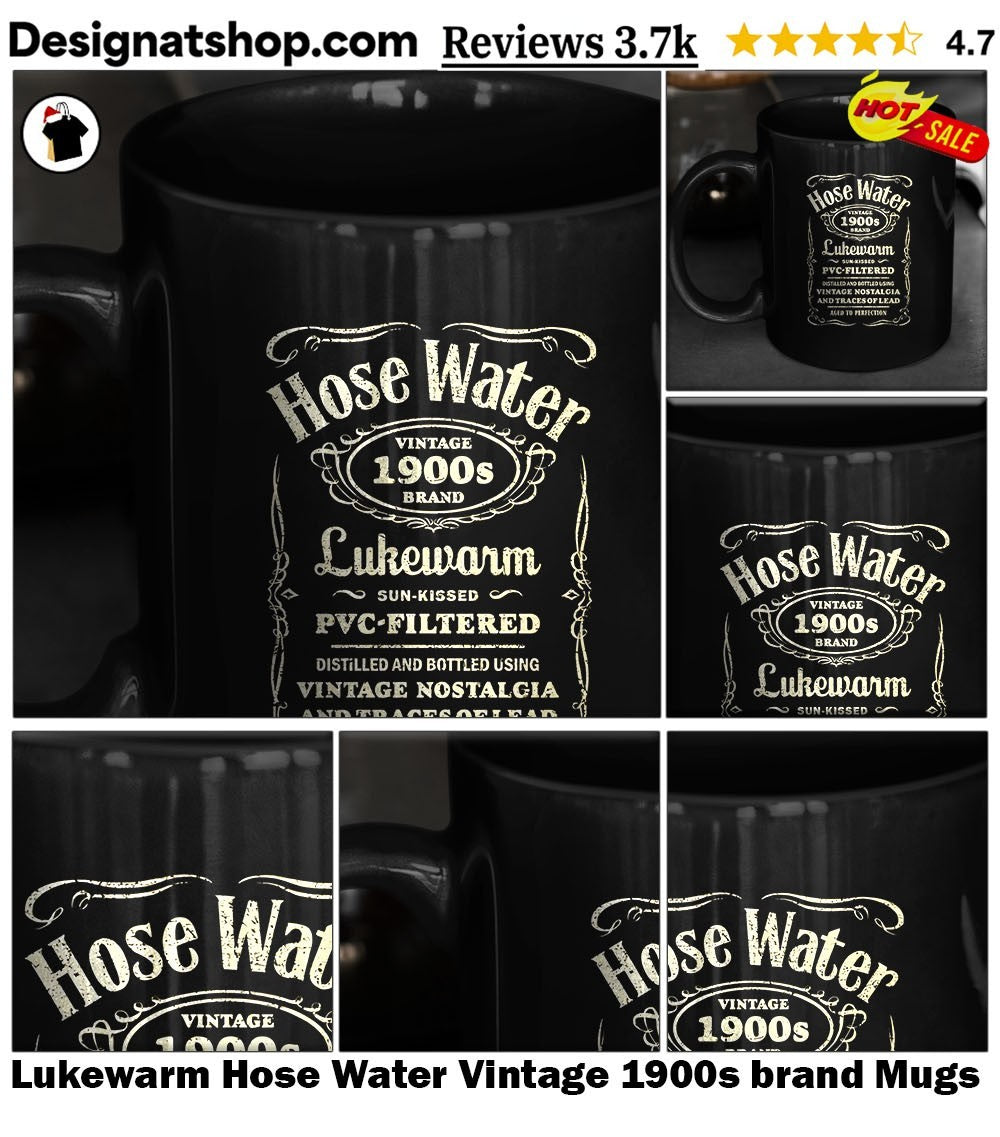 Lukewarm Hose Water Vintage 1900s brand shirt