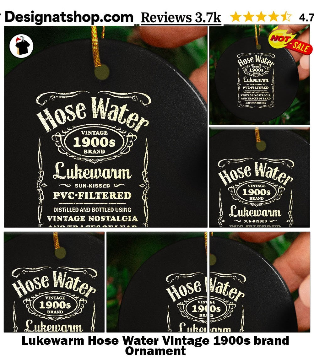 Lukewarm Hose Water Vintage 1900s brand shirt