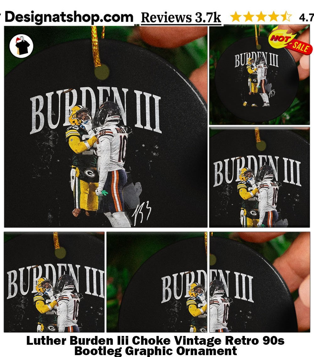 Luther Burden Iii Choke Vintage Retro 90s Bootleg Graphic shirt