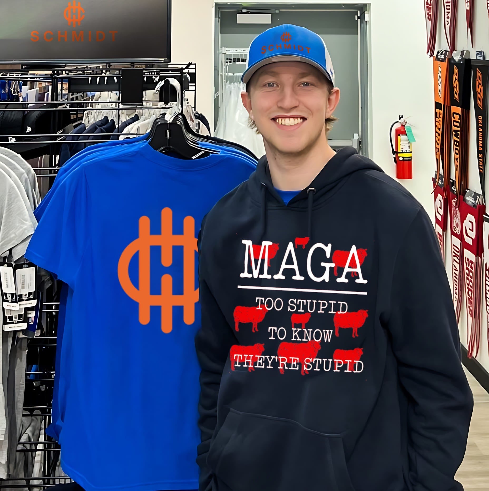 MAGA too stupid to know they’re stupid shirt