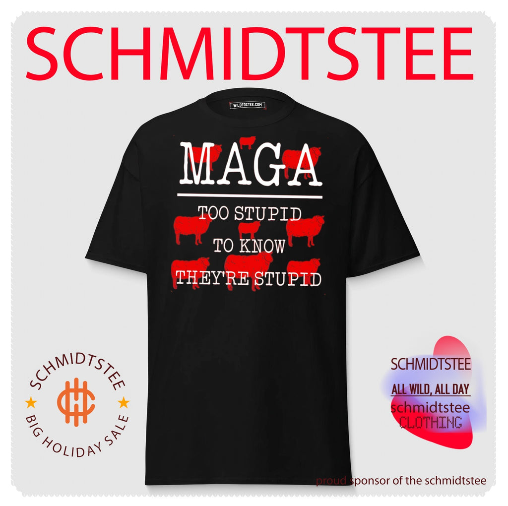 MAGA too stupid to know they’re stupid shirt