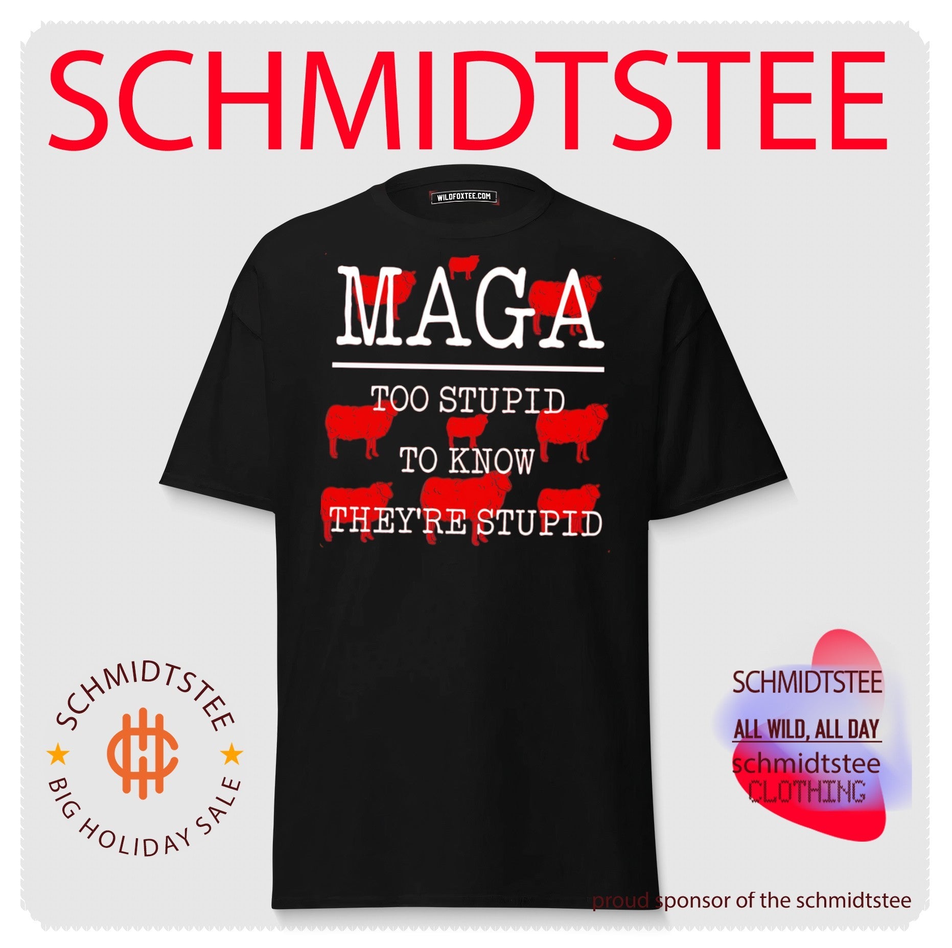 MAGA too stupid to know they’re stupid shirt