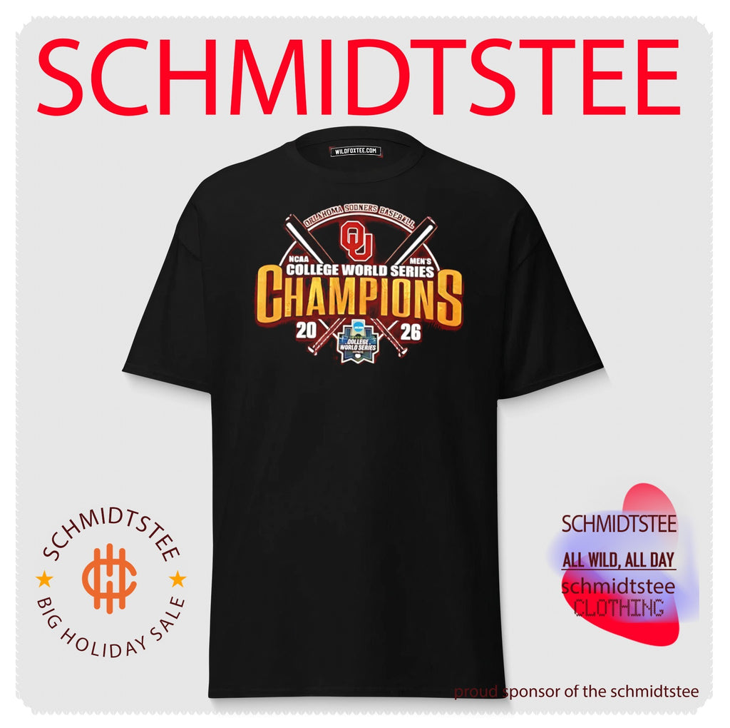 MCWS Oklahoma Sooners Baseball NCAA Men’s College World Series Champions 2026 shirt