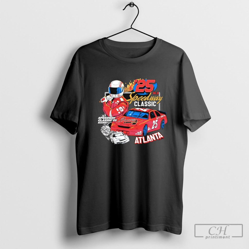 Mlb Speedway Classic 2025 Atlanta Braves Shirt Sweater