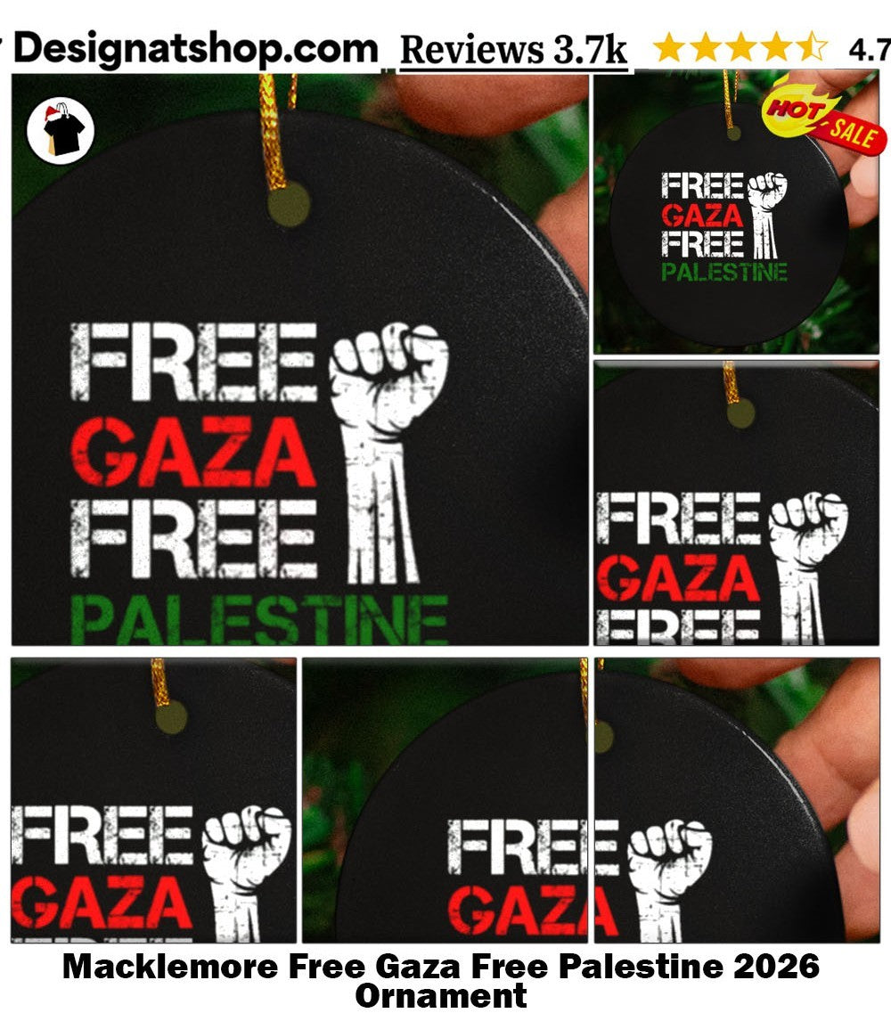 Macklemore Free Gaza Free Palestine 2026 shirt