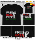 Macklemore Free Gaza Free Palestine 2026 shirt