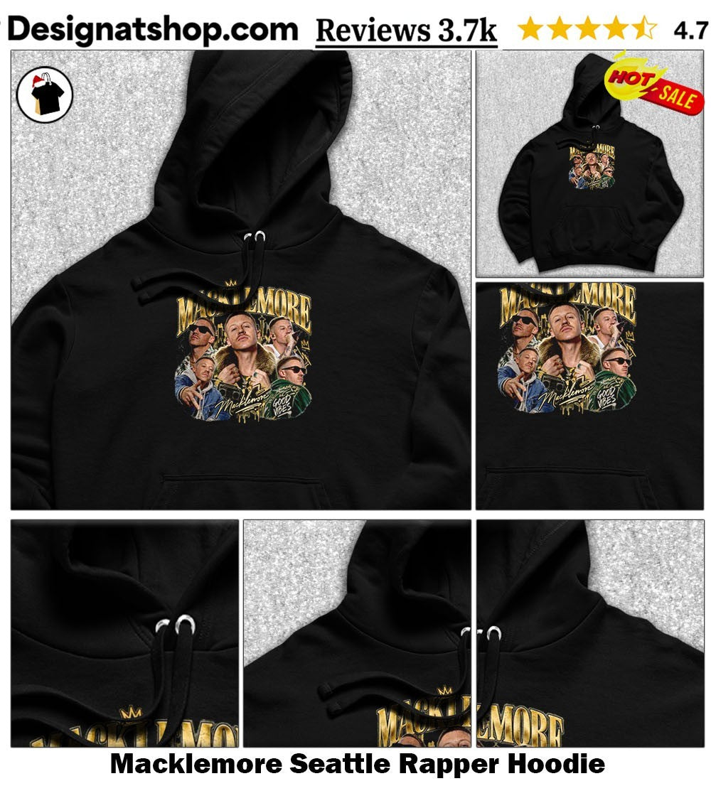Macklemore Seattle Rapper shirt