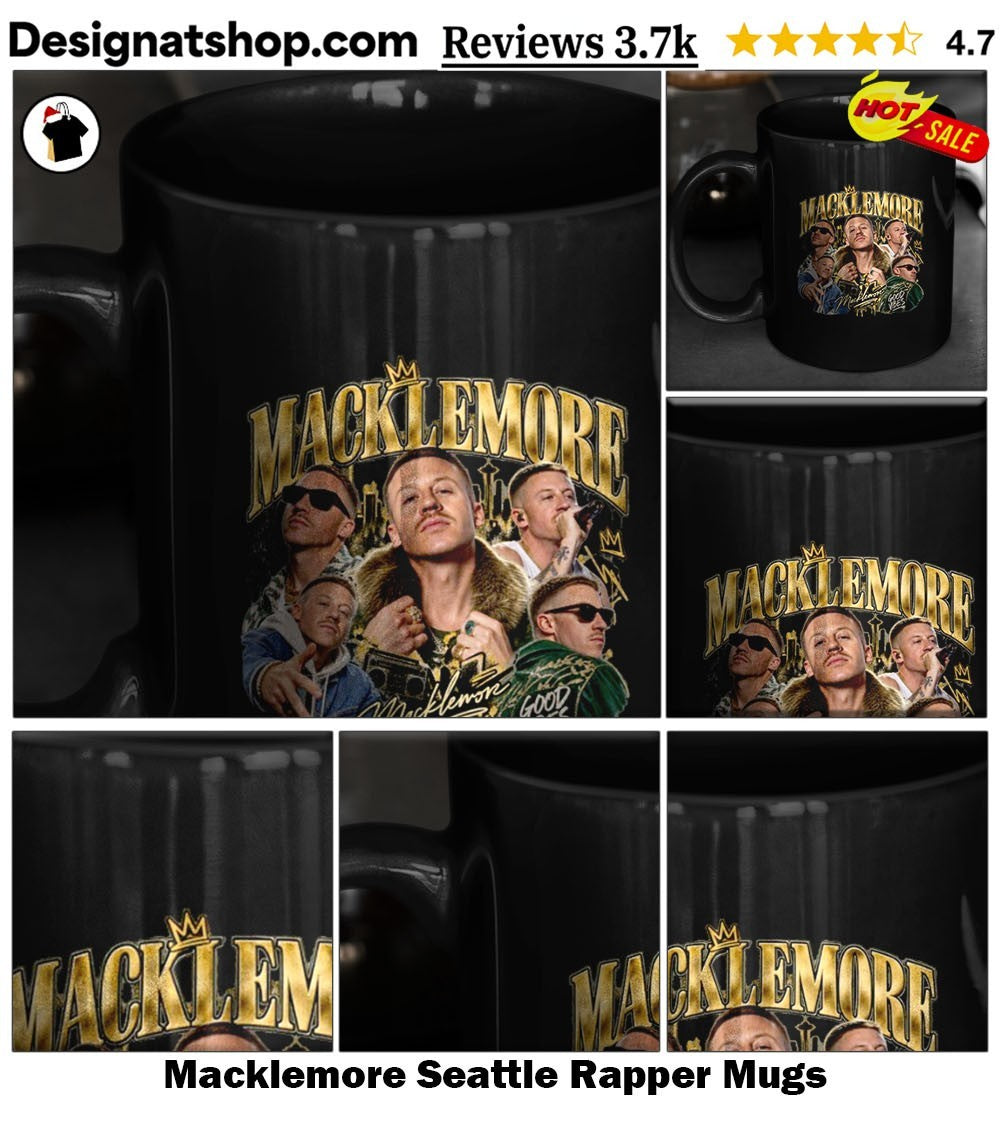 Macklemore Seattle Rapper shirt