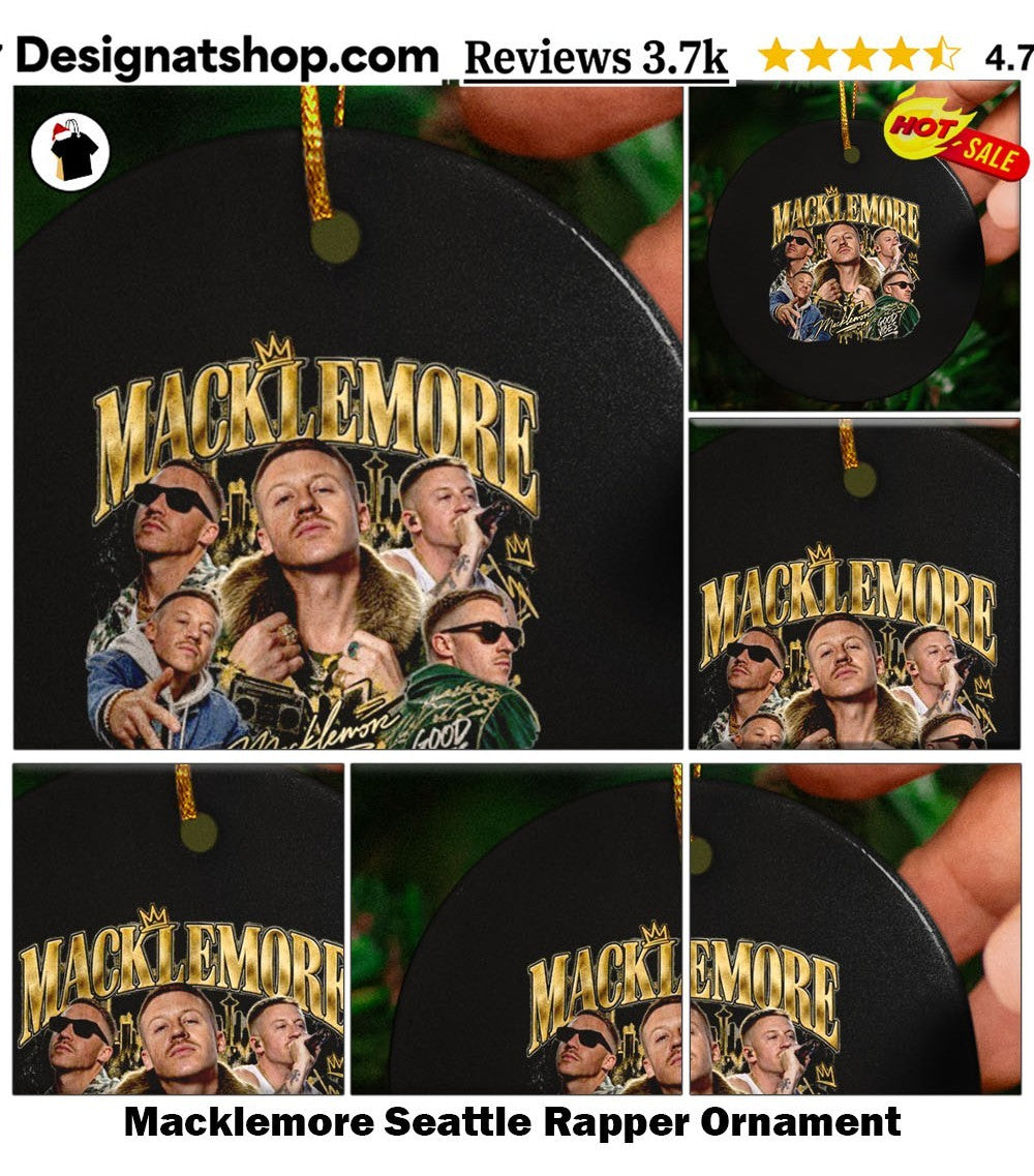 Macklemore Seattle Rapper shirt