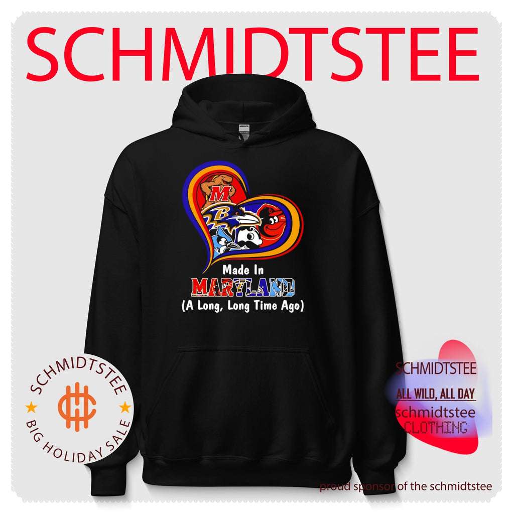 Made in Maryland A Long Long Time Ago heart shirt