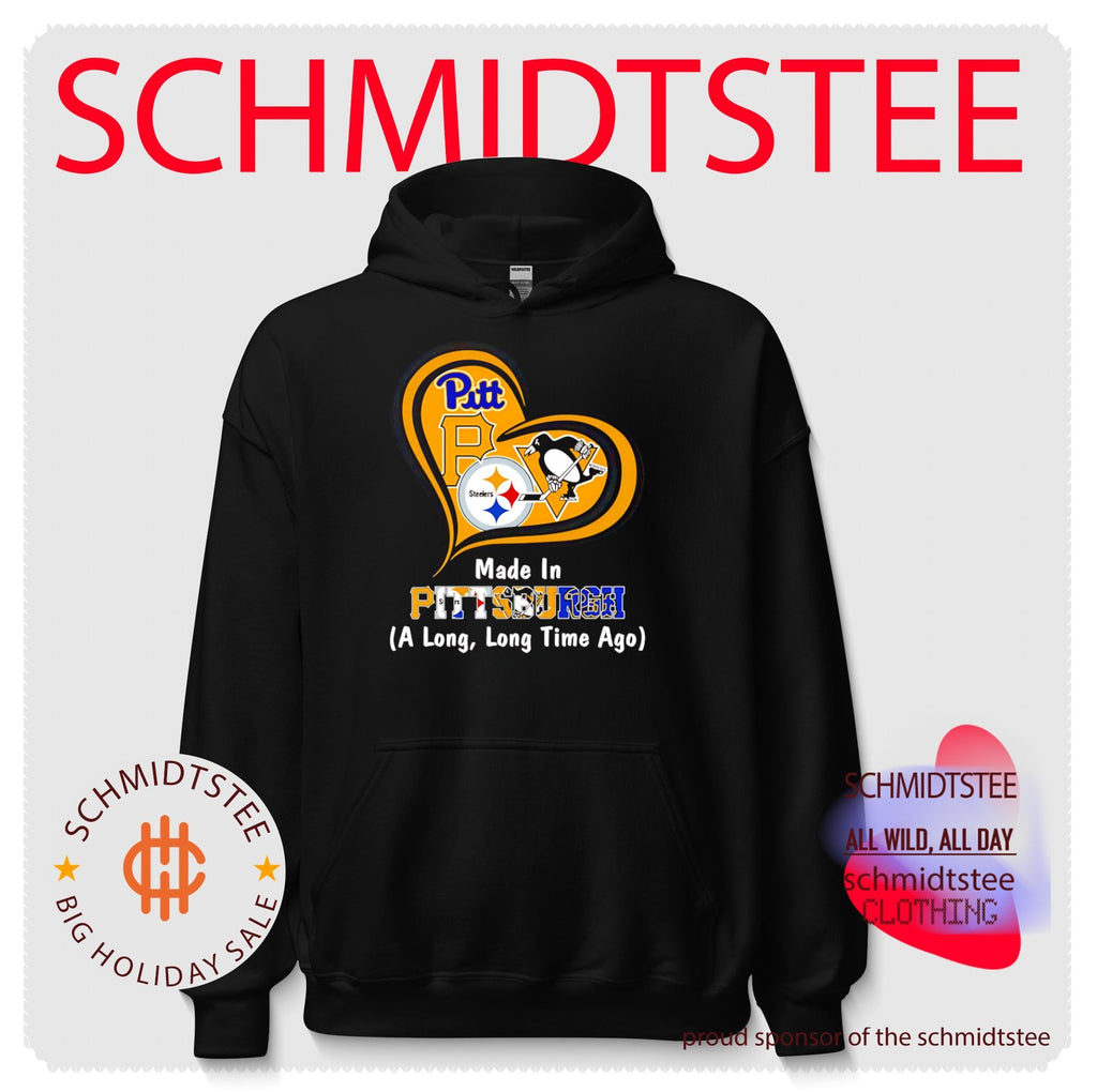Made in PittsburghA Long Long Tim e Ago heart shirt
