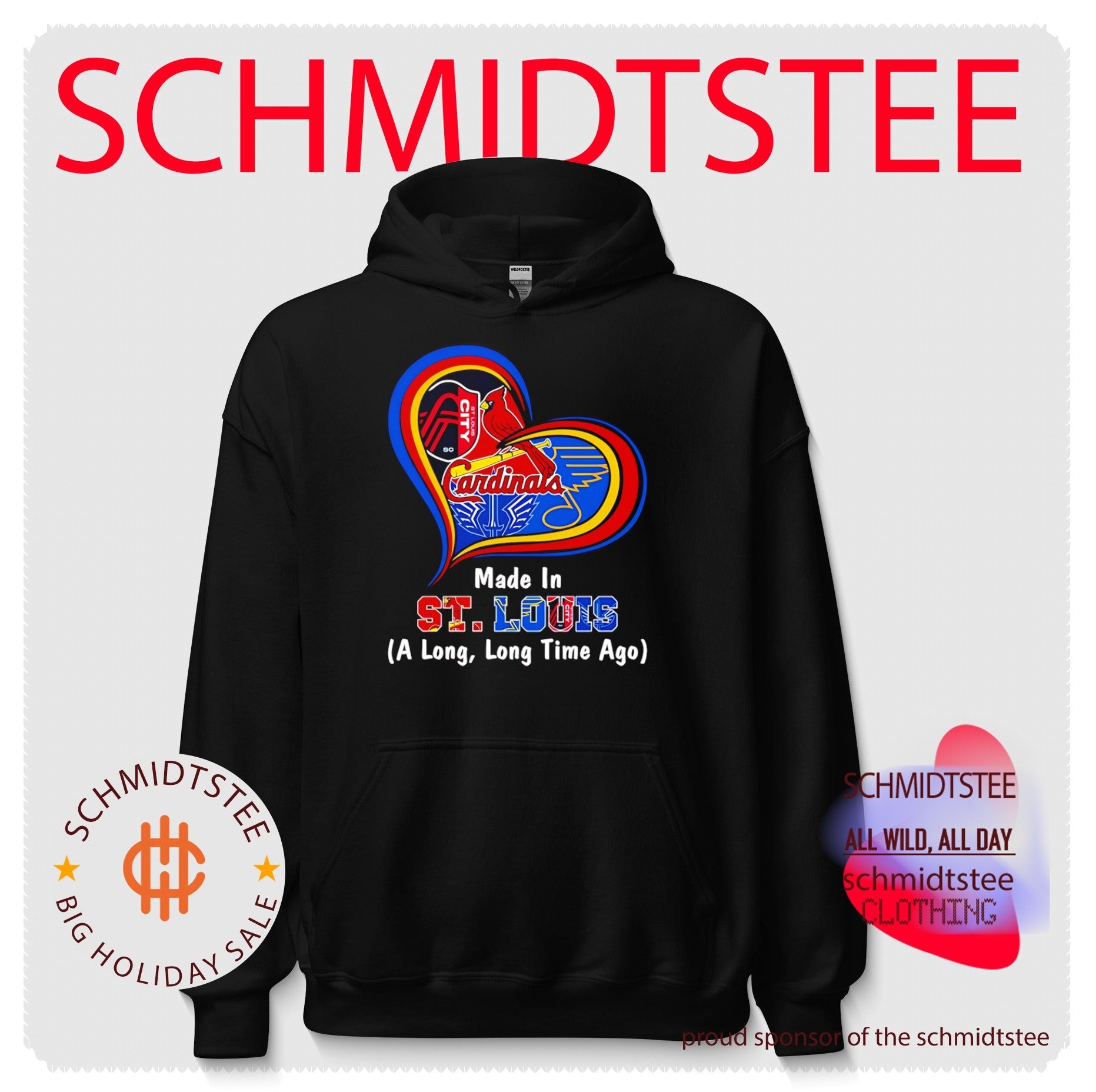 Made in St Louis A Long Long Time Ago heart shirt