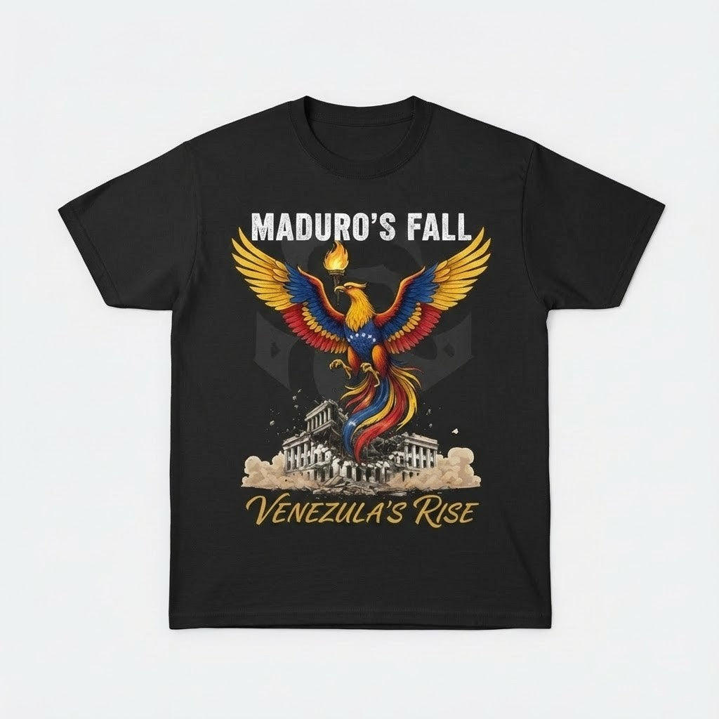 Maduro’s Fall Venezuela’s Rise T-Shirt – January 3 2026 Operation Absolute Resolve