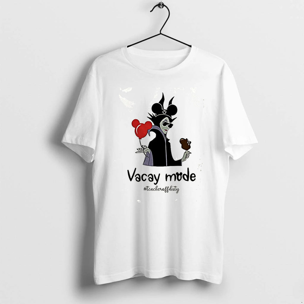 Maleficent Vacay Mode Teacheruffduty Tshirts Sweater