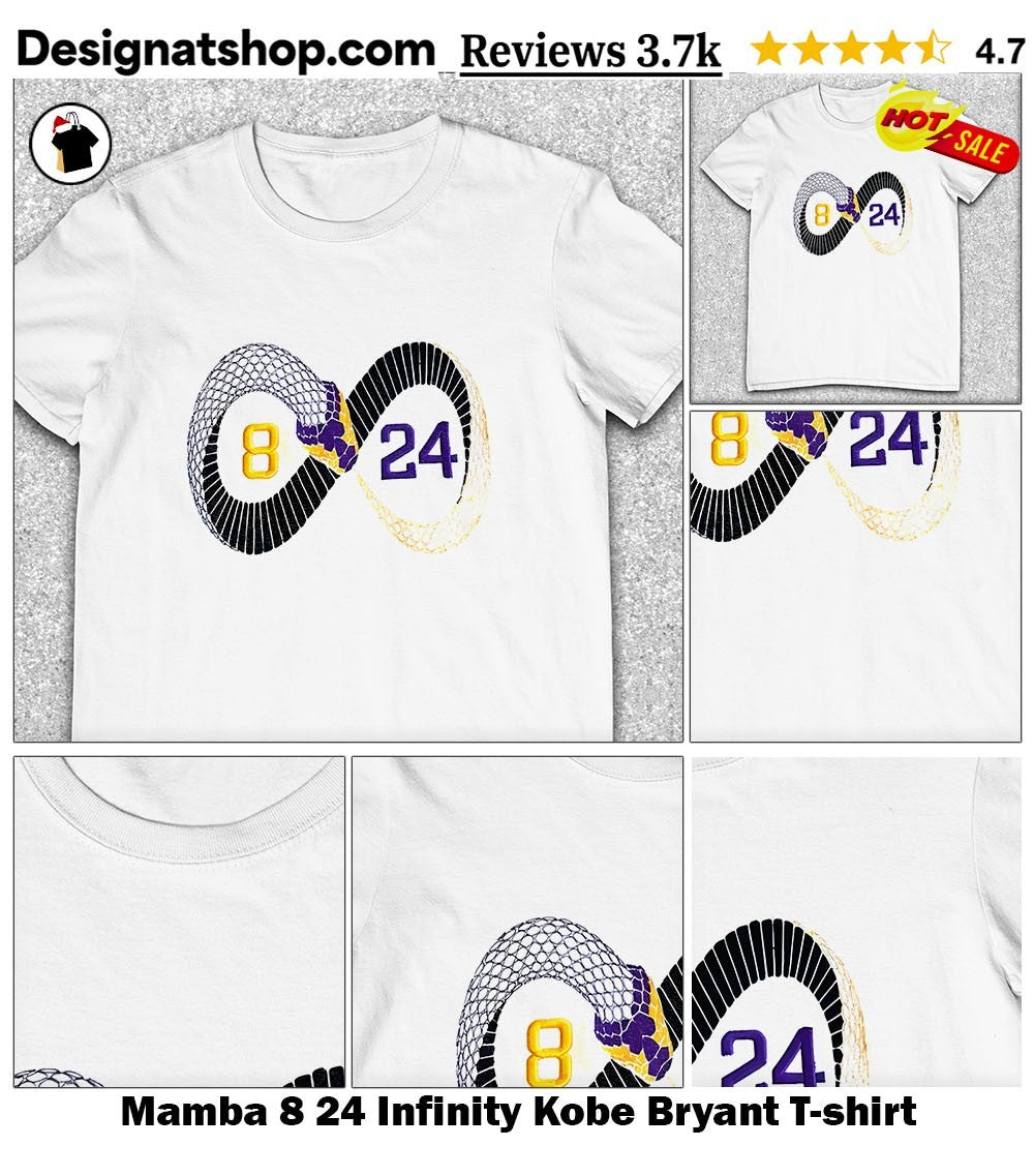 Mamba 8 24 Infinity Kobe Bryant shirt