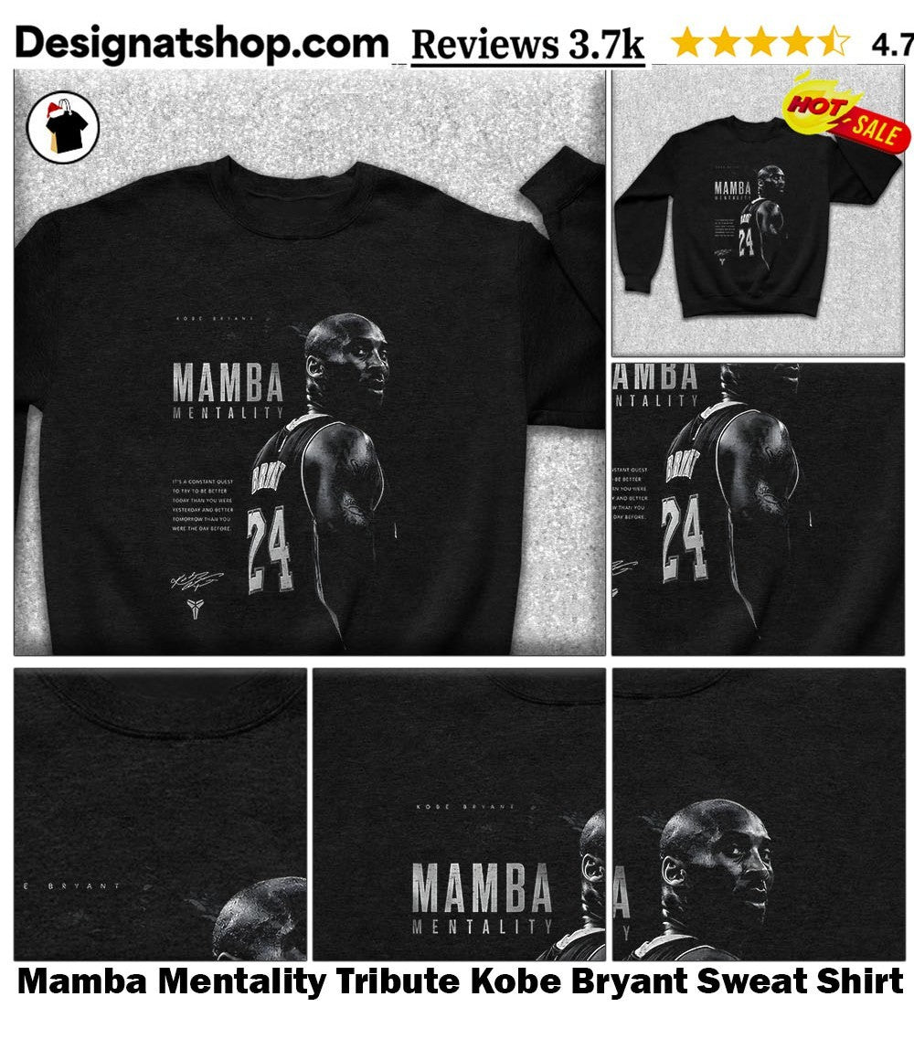 Mamba Mentality Tribute Kobe Bryant shirt