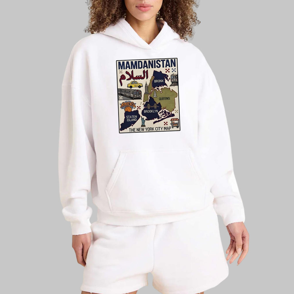 Mamdanistan The New York City Map Shirt