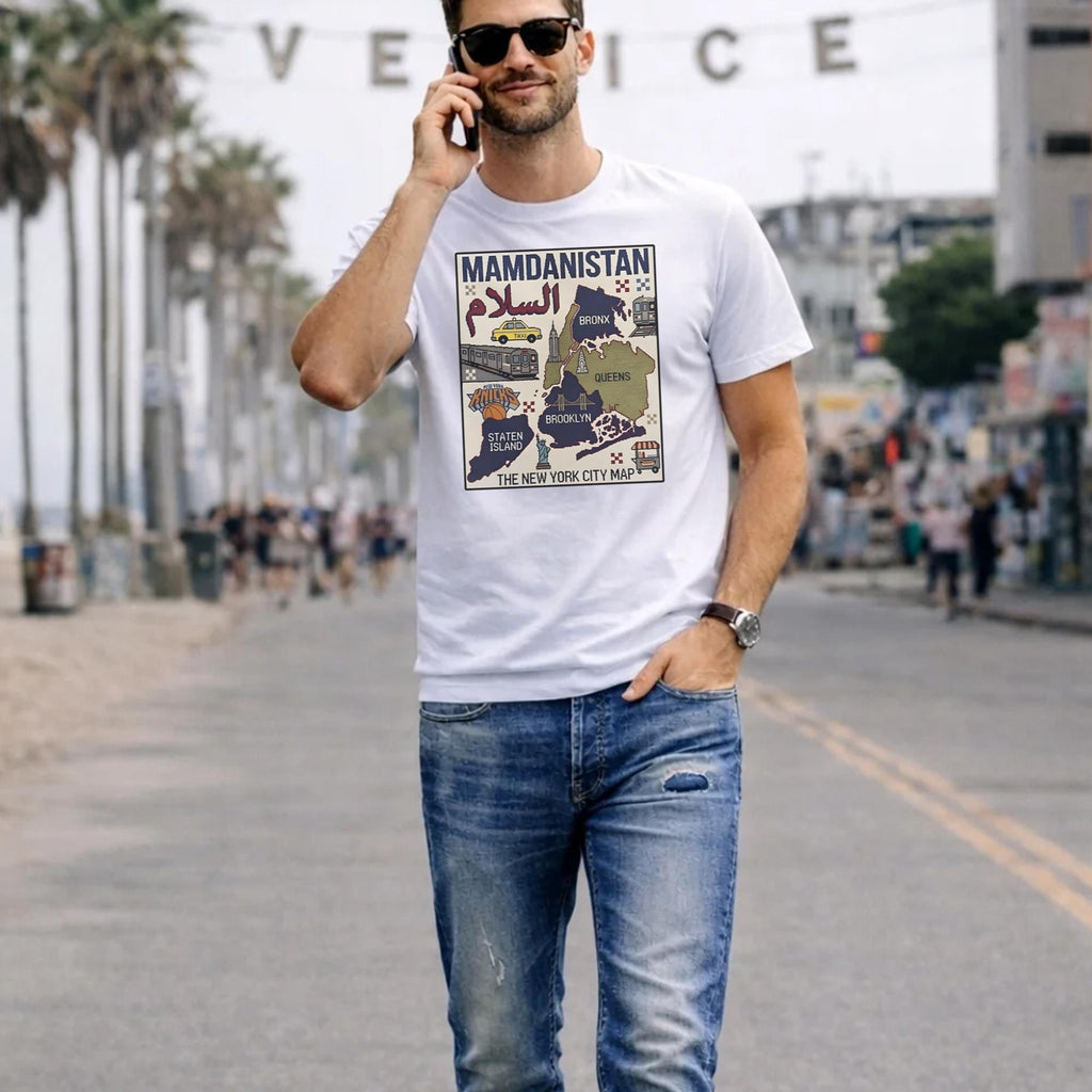 Mamdanistan The New York City Map Shirt