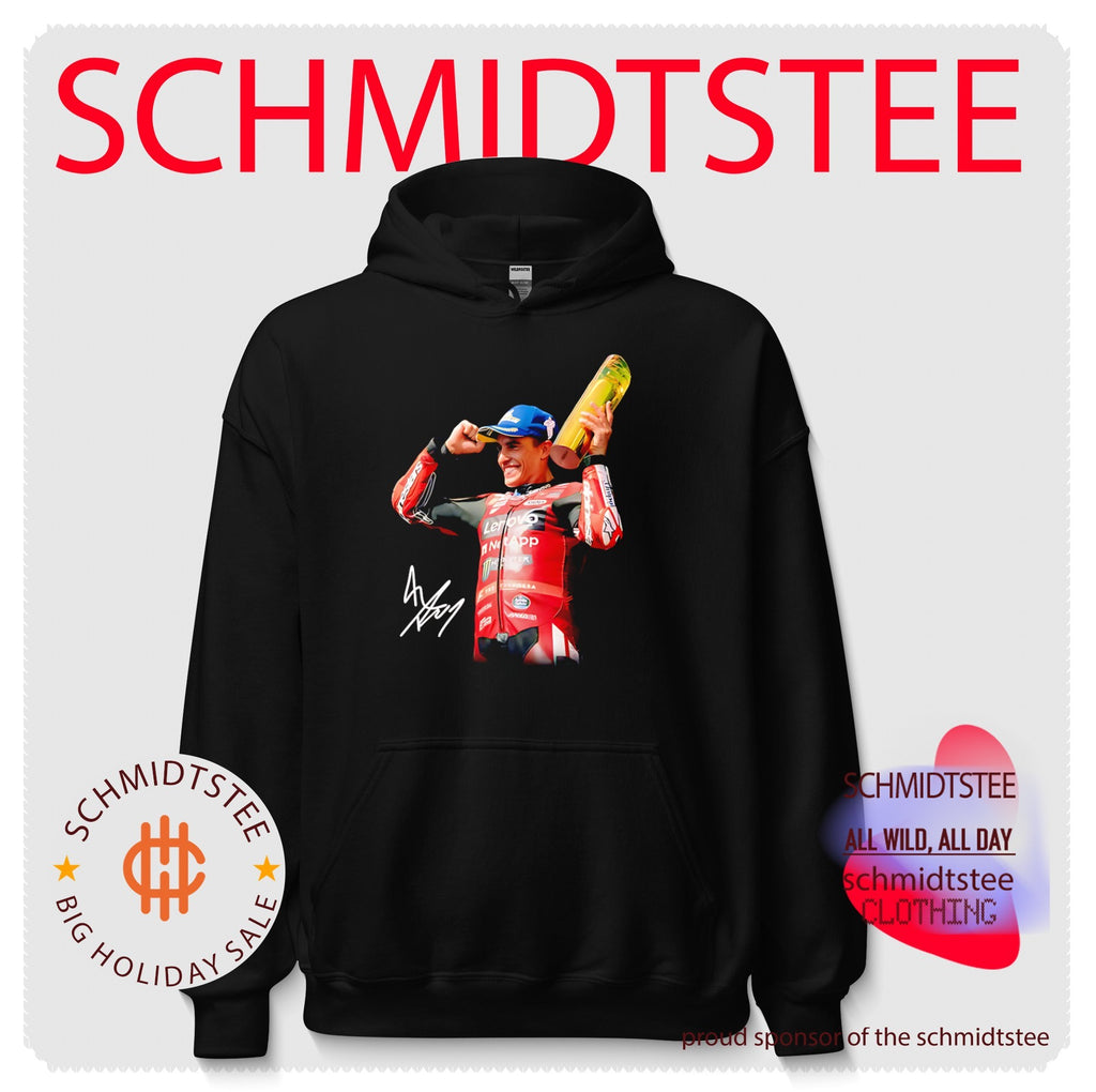 Marc Marquez portrait signature shirt