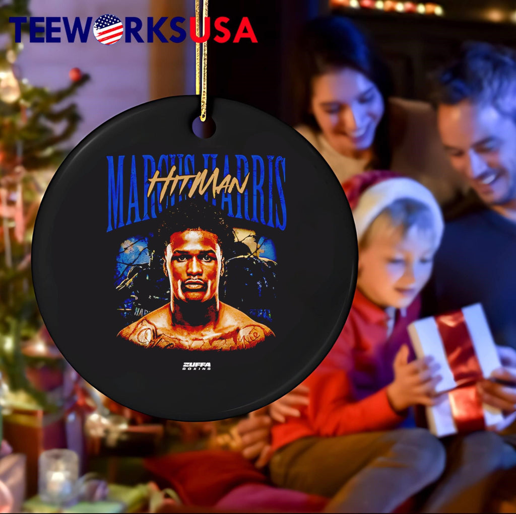 Marcus Harris Hitman Zuffa Boxing Portrait Graphic shirt