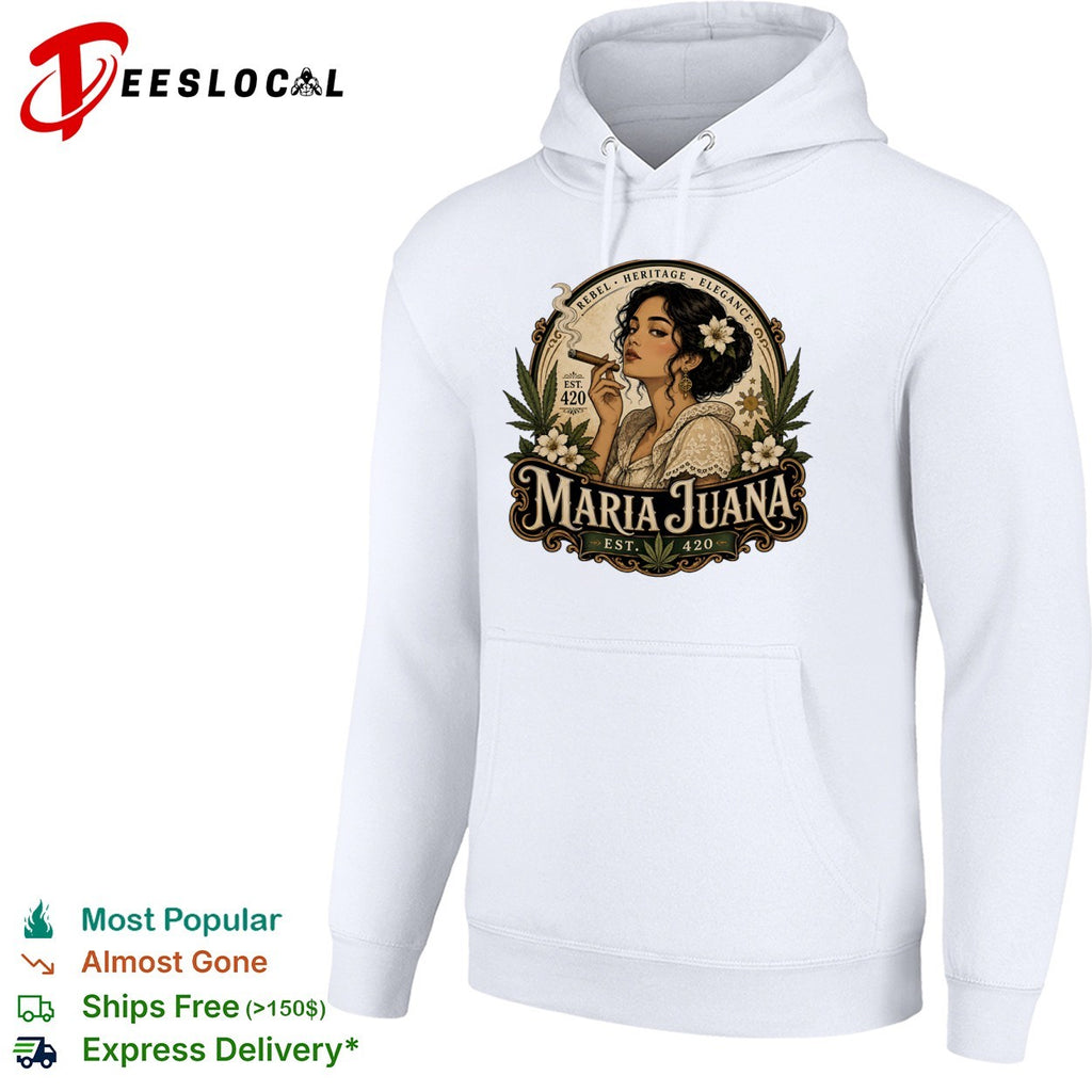 Maria Juana Rebel Heritage Elegance est 420 shirt