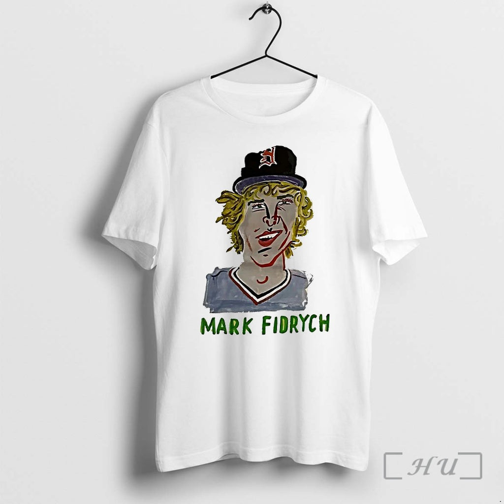 Mark The Bird Fidrych Detroit Tigers Legend Tshirts Sweater Hoodie Jpg