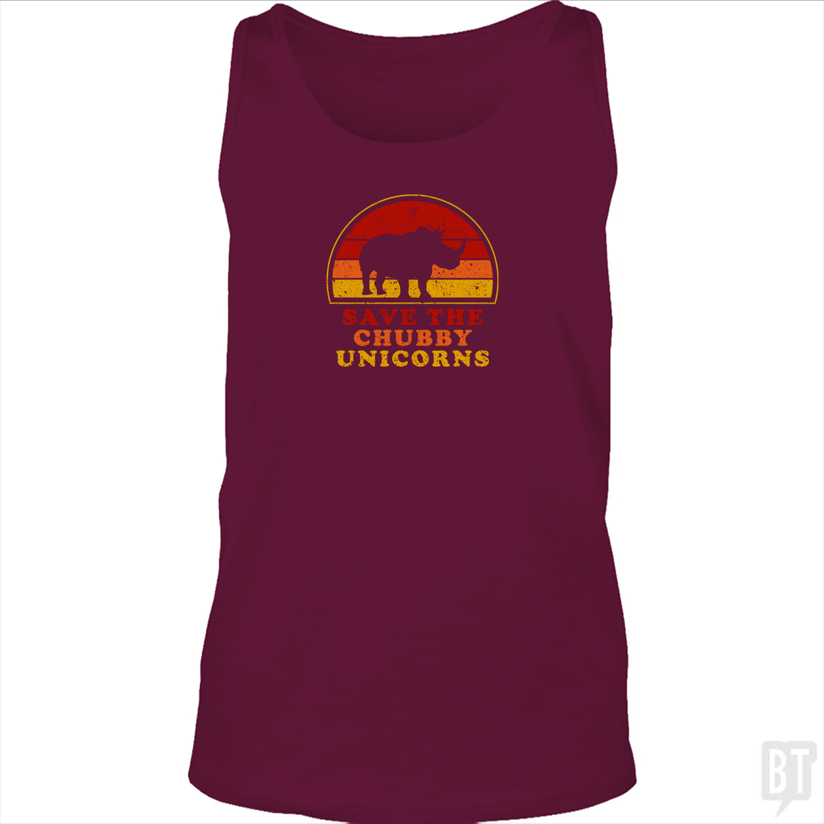 Save The Chubby Unicorns Tank Top