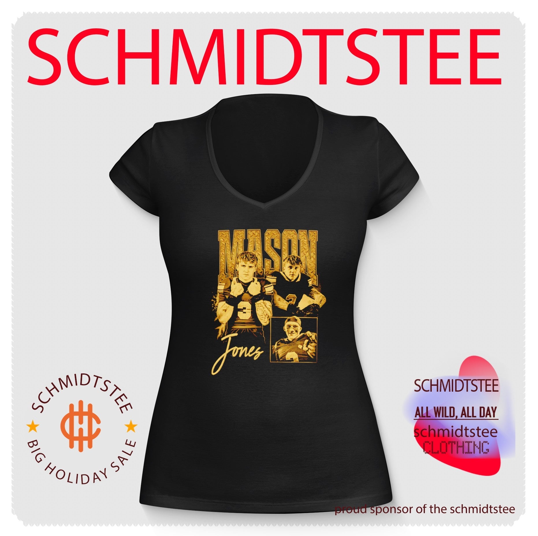 Mason Jones Football Tribute Sports Graphic shirt