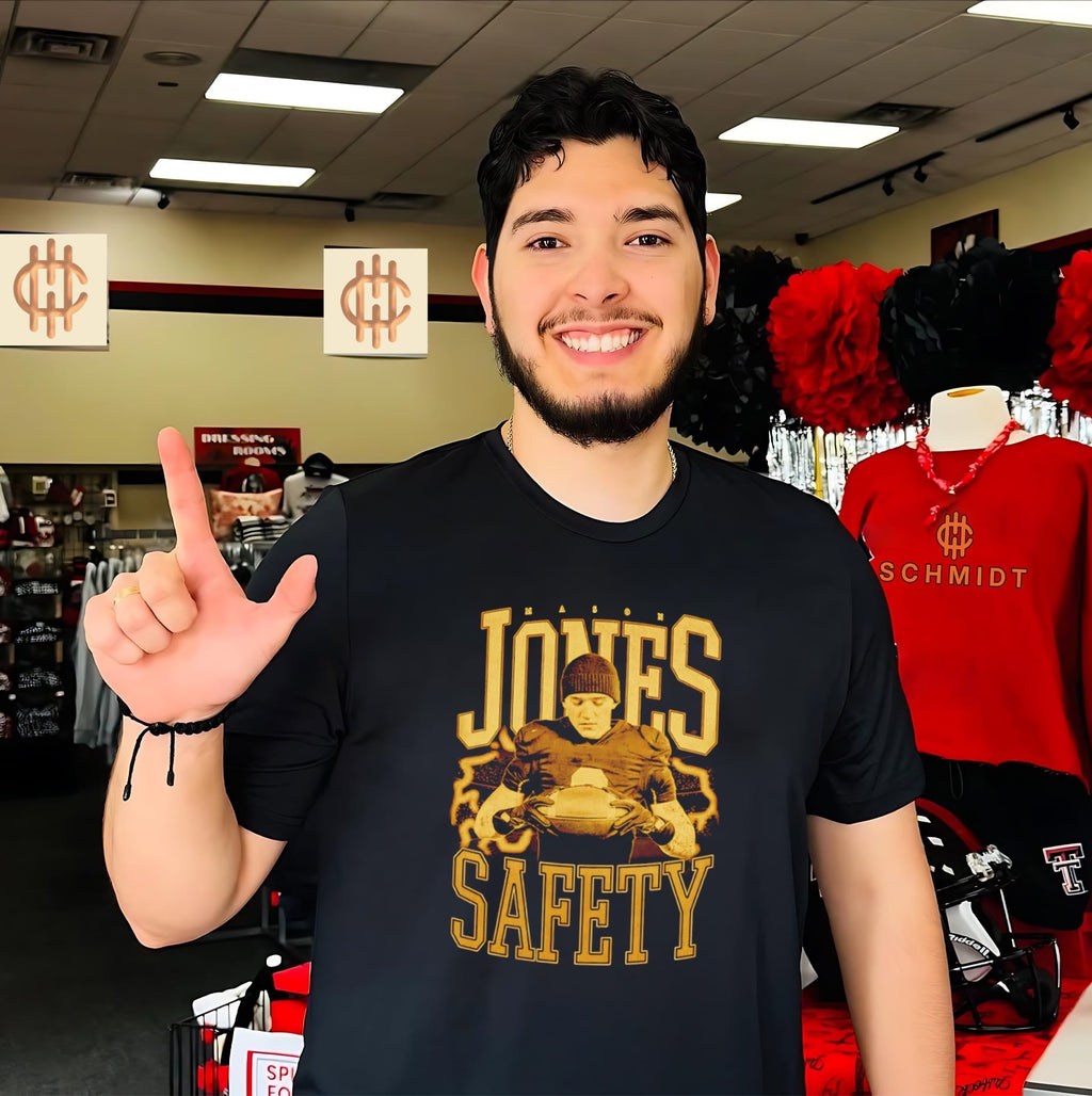 Mason Jones Safety Football Player Athlete shirt