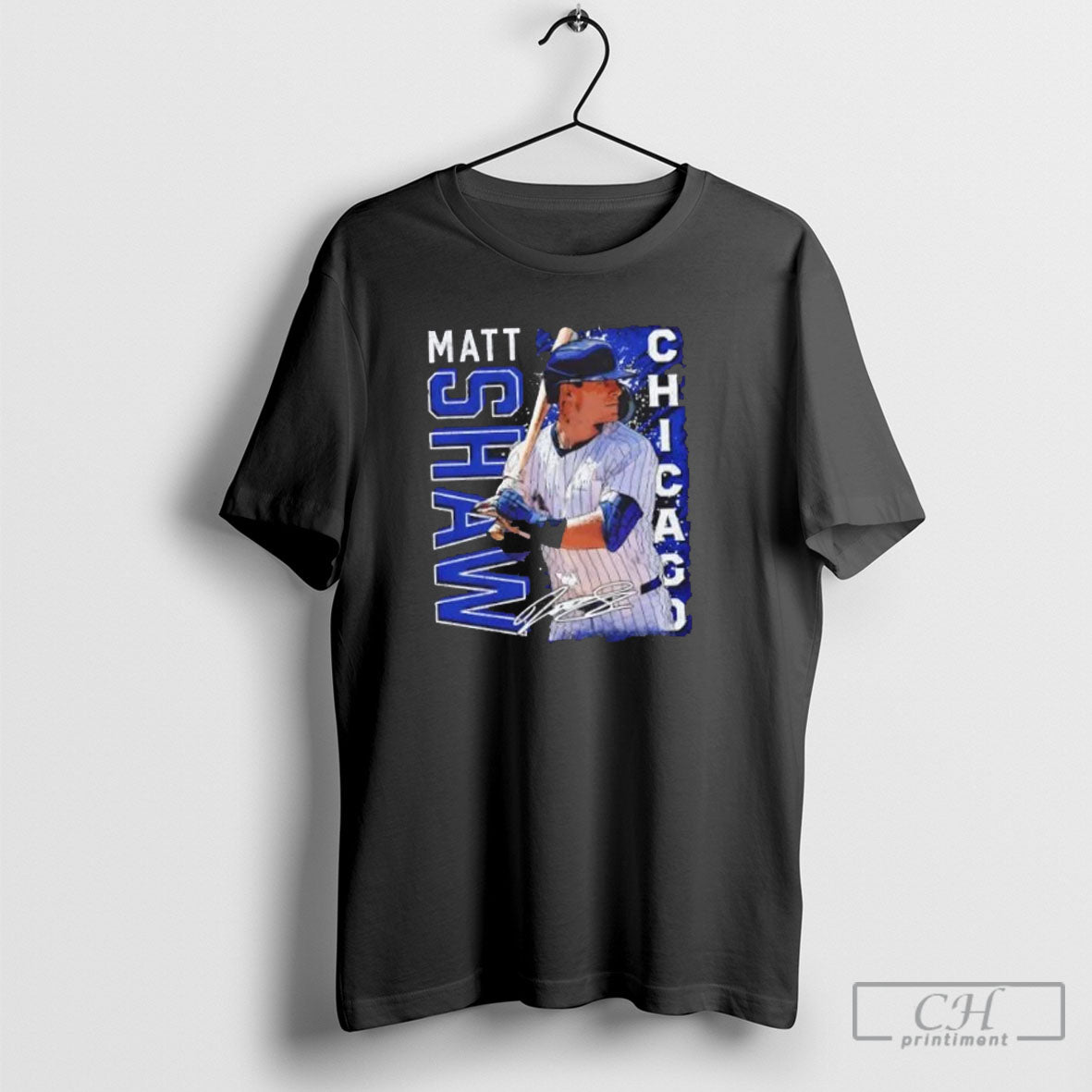 Matt Shaw Chicago Cubs Gritty Signature Shirt Sweater