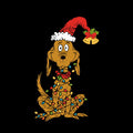 Max The Christmas Light Dog