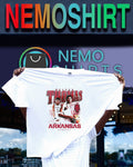 Meleek Thomas Arkansas Razorbacks player vintage graphic shirt