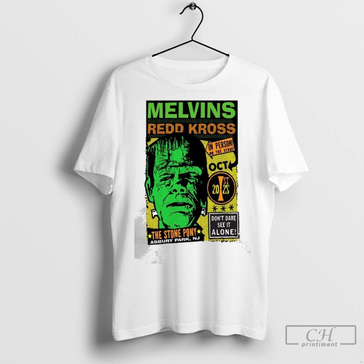 Melvins And Redd Kross The Stone Pony October 1 2025 Ladies T Shirt Jpg