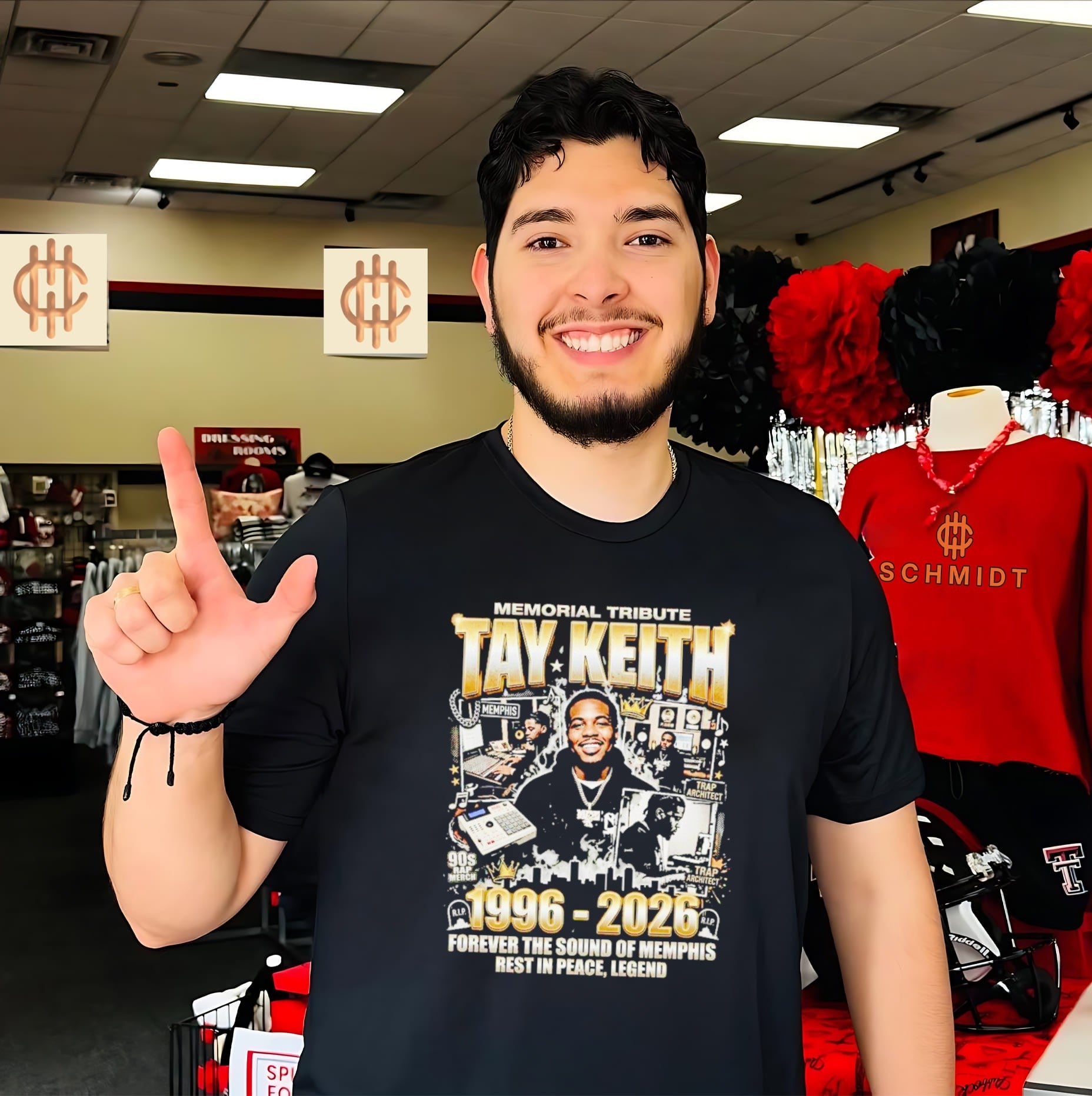 Memorial Tribute Tay Keith 1996 2026 Memphis Legend shirt