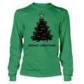 Meowy Christmas Tree Long Sleeve