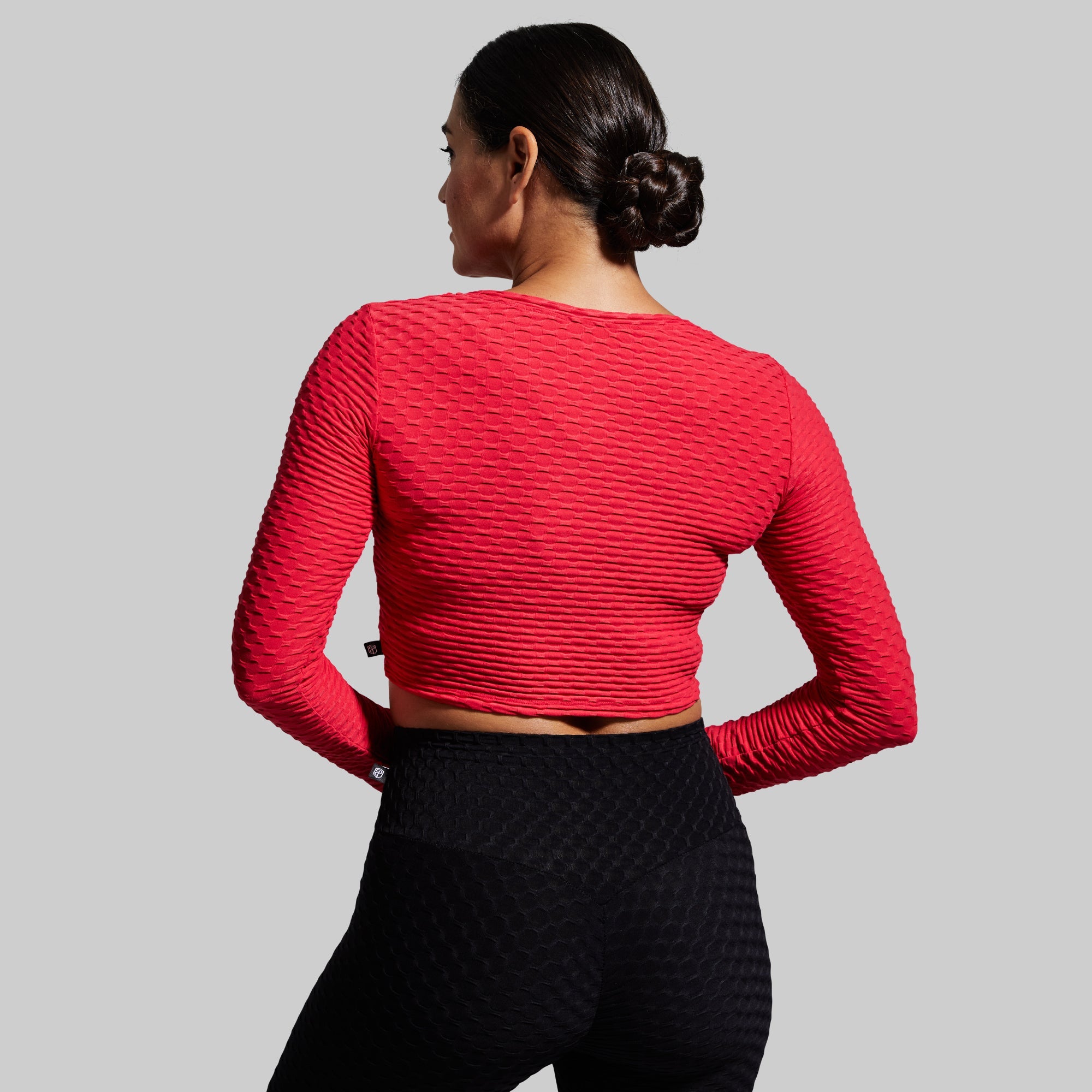 Summit Crop Top (Lava)