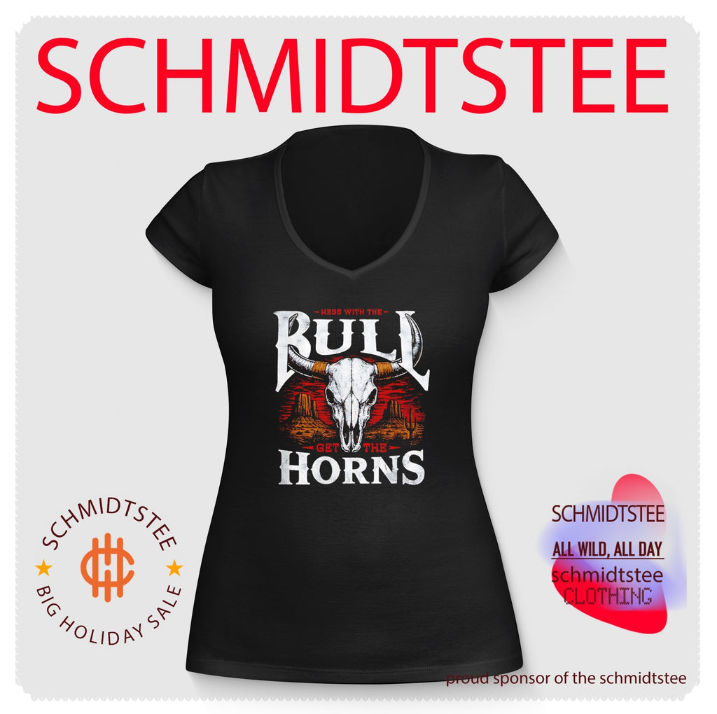 Mess with the Bull Get the Horns Shield Republic shirt