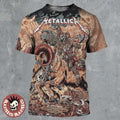 Metallica M72 Denver 2025 Night 2 Venue Poster In Denver Colorado At Empower Field at Mile High On June 29 2025 All Over Print Shirt