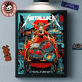 Metallica M72 Dublin Ireland 2026 Night 2 Venue Poster At Aviva Stadium On June 21 2026 Home Decor Poster Canvas