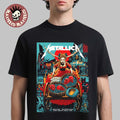 Metallica M72 Dublin Ireland 2026 Night 2 Venue Poster At Aviva Stadium On June 21 2026 T-Shirt