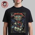 Metallica M72 Glasgow Scotland 2026 Venue Poster At Hampden Park On 25 June 2026 The Wild Cat Art T-Shirt
