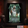 Metallica M72 World Tour June 19 And June 21 2026 At Aviva Stadium Dublin Ireland Skeleton Warrior Artwork By Gary Ronaldson Poster Canvas